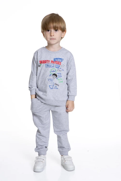 Varsity Baskılı Erkek Bebek Takım 54208