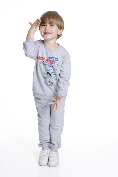 Varsity Baskılı Erkek Bebek Takım 54208