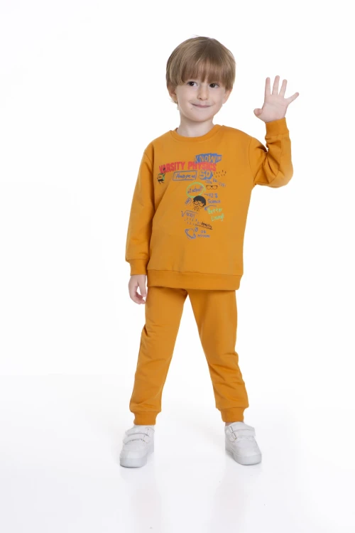 Varsity Baskılı Erkek Bebek Takım 54208