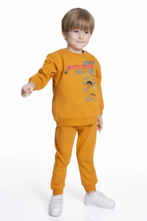 Varsity Baskılı Erkek Bebek Takım 54208