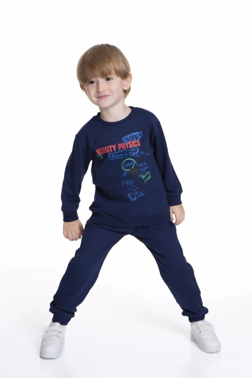 Varsity Baskılı Erkek Bebek Takım 54208