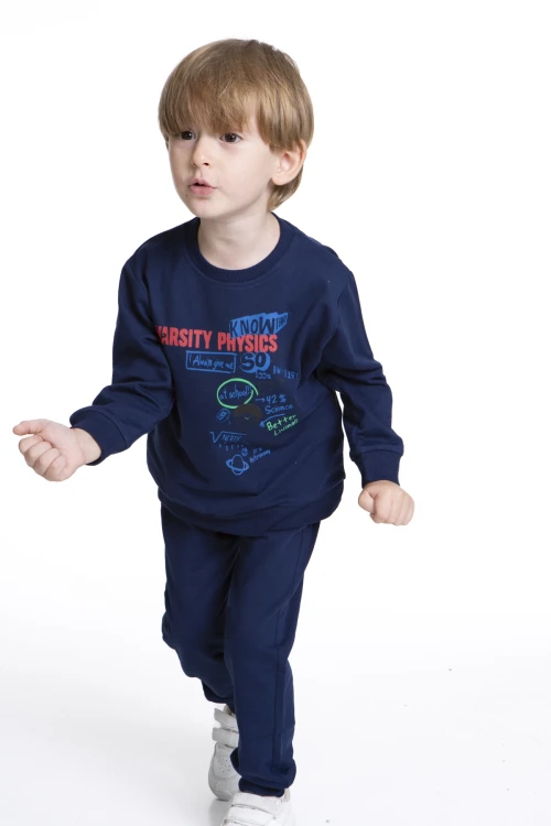 Varsity Baskılı Erkek Bebek Takım 54208