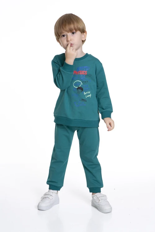 Varsity Baskılı Erkek Bebek Takım 54208