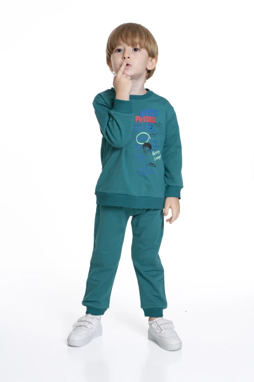 Varsity Baskılı Erkek Bebek Takım 54208