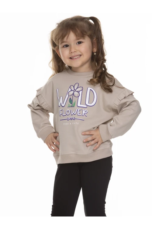 Wild Flower Baskılı Sweat 6904