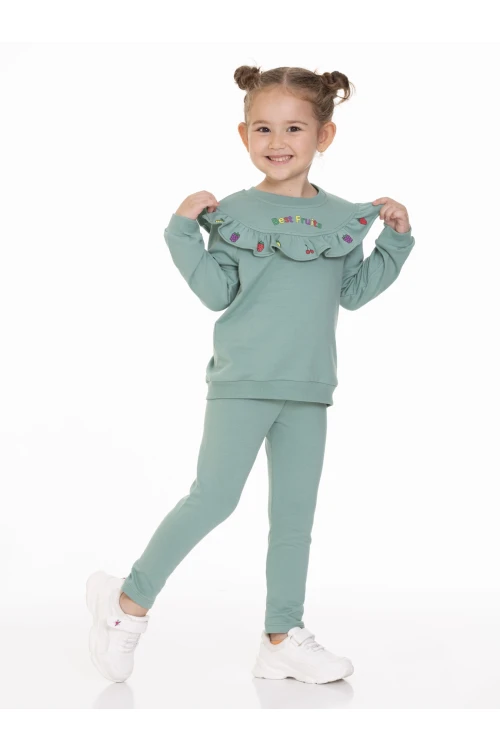 Yakası Meyve Baskılı Takım 54304