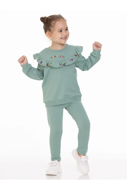 Yakası Meyve Baskılı Takım 54304