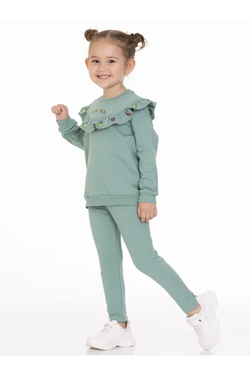 Yakası Meyve Baskılı Takım 54304