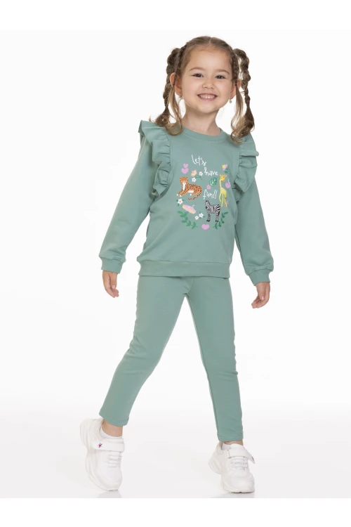 Zürafa Baskılı Fırfırlı Takım 54303