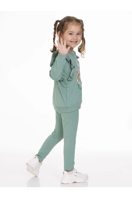 Zürafa Baskılı Fırfırlı Takım 54303