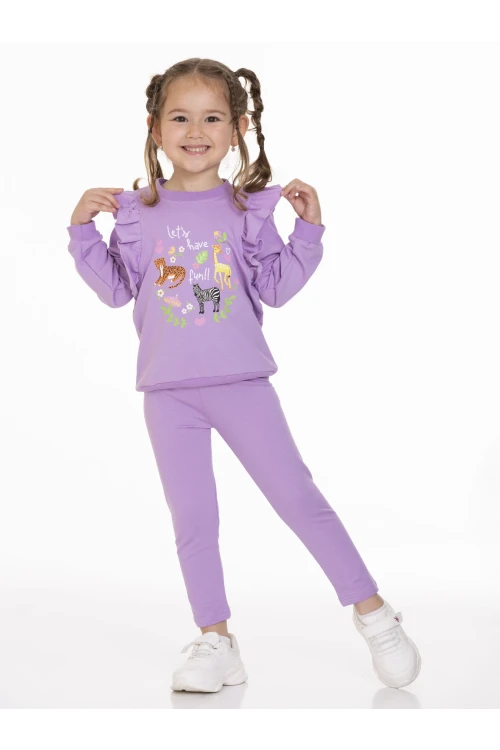 Zürafa Baskılı Fırfırlı Takım 54303