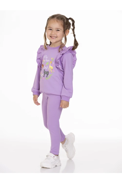 Zürafa Baskılı Fırfırlı Takım 54303