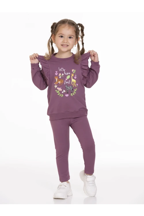 Zürafa Baskılı Fırfırlı Takım 54303