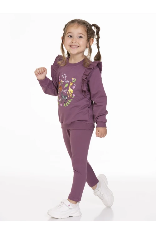 Zürafa Baskılı Fırfırlı Takım 54303