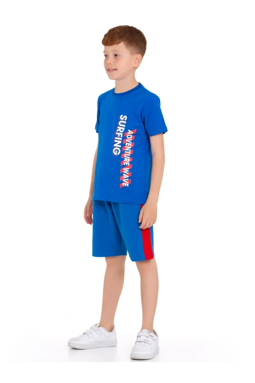 Adventure Surfing Baskılı Şortlu Takım 73312