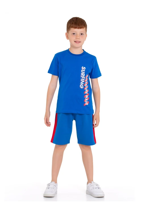 Adventure Surfing Baskılı Şortlu Takım 73312