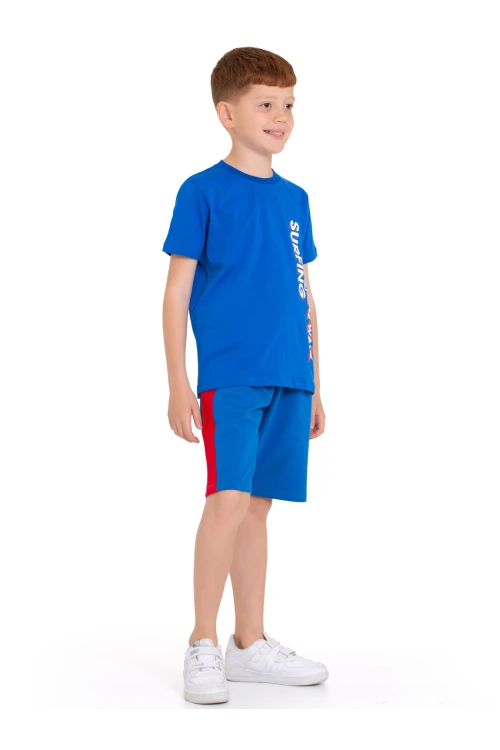 Adventure Surfing Baskılı Şortlu Takım 73312