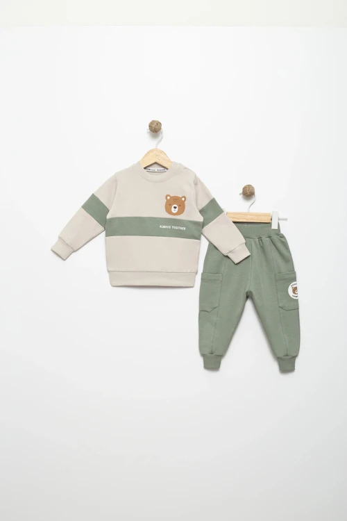 Always Together Baskılı Erkek Takım 15521