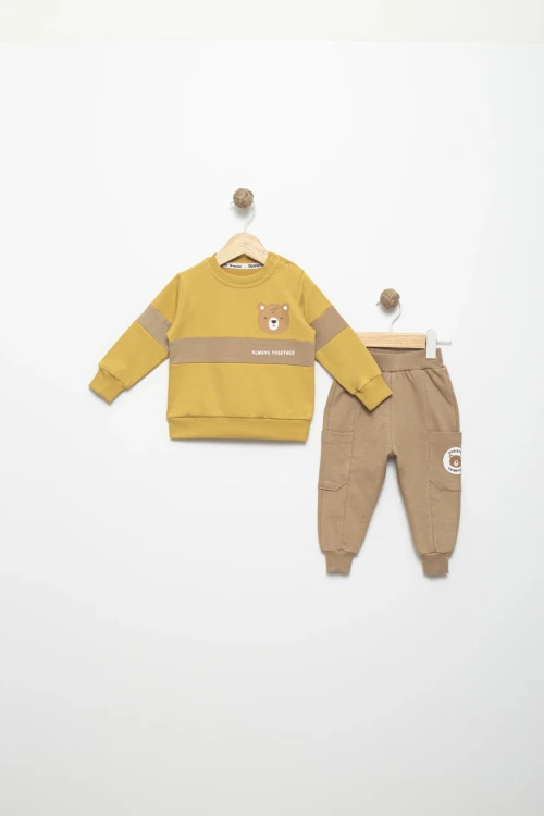 Always Together Baskılı Erkek Takım 15521