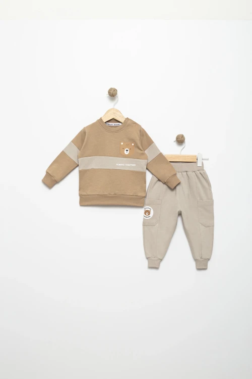 Always Together Baskılı Erkek Takım 15521