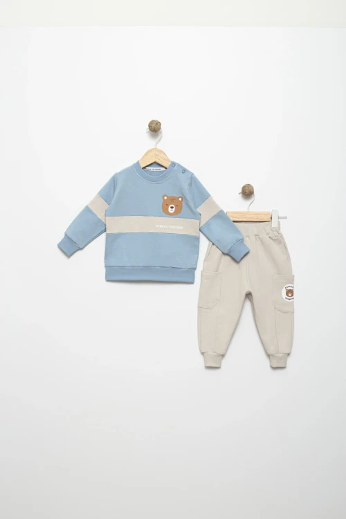 Always Together Baskılı Erkek Takım 15521