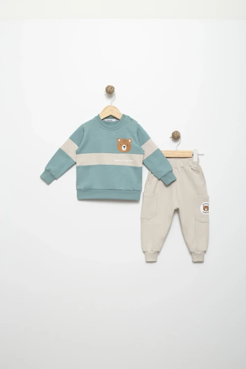 Always Together Baskılı Erkek Takım 15521