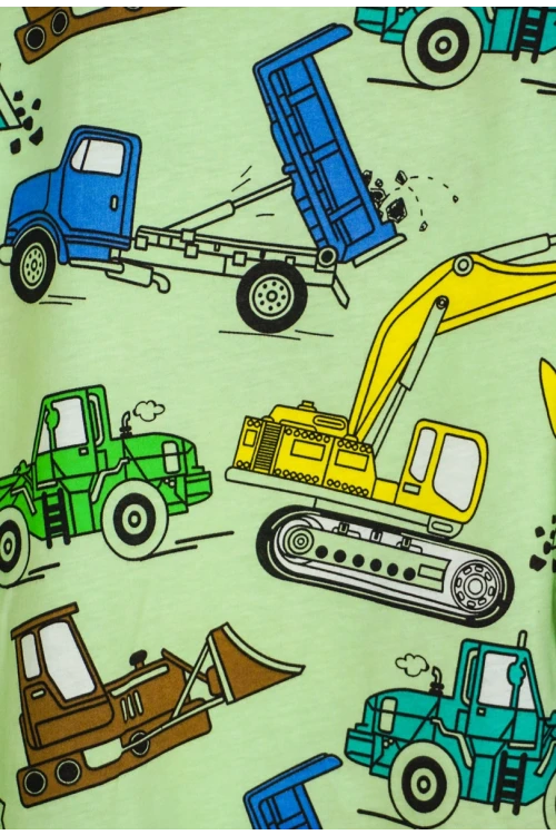 Araba Desenli Pijama Takımı 12306