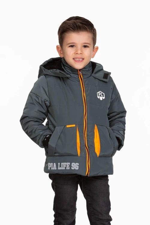 Armalı Erkek Çocuk Mont 4058