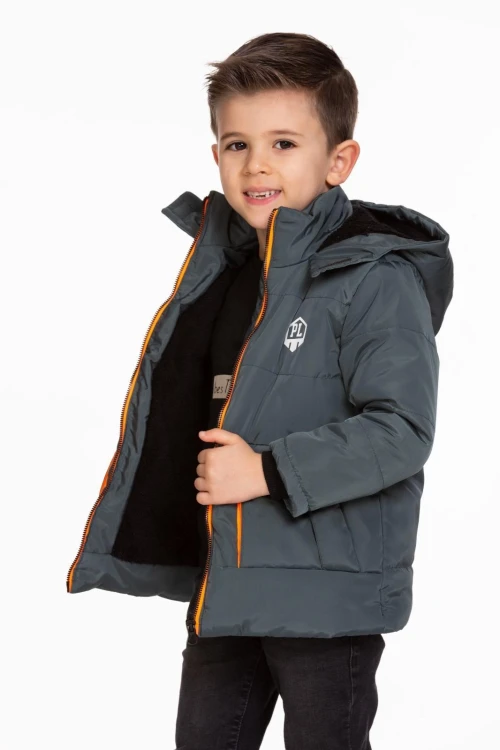 Armalı Erkek Çocuk Mont 4058