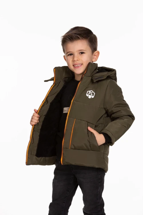 Armalı Erkek Çocuk Mont 4058