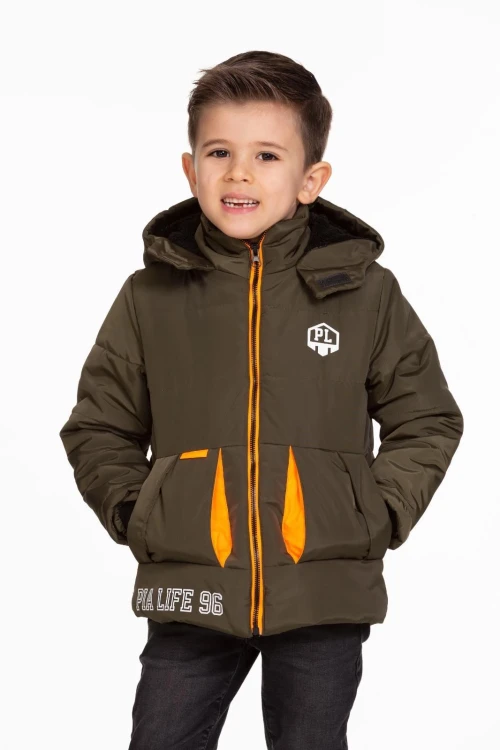 Armalı Erkek Çocuk Mont 4058