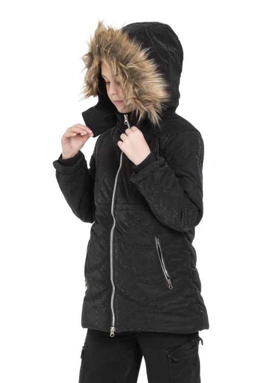 Armalı Kız Çocuk Mont 4063