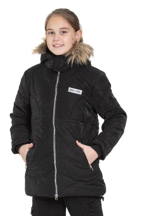 Armalı Kız Çocuk Mont 4063