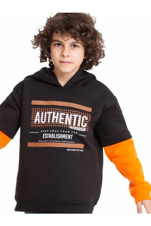 Authentic Baskılı Sweat 54457