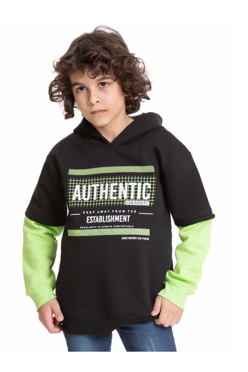 Authentic Baskılı Sweat 54457