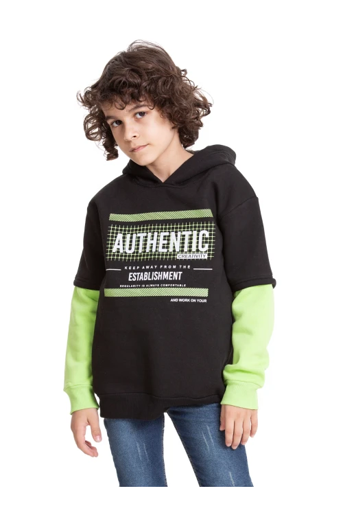 Authentic Baskılı Sweat 54457