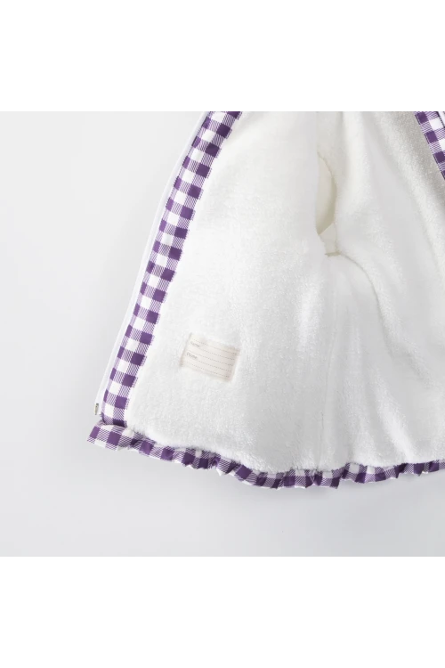 Ayı Desenli Kız Bebek Mont 50116