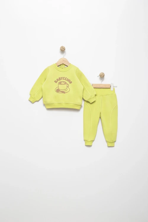 Babyccino Baskılı Takım 15848