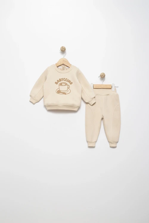 Babyccino Baskılı Takım 15848