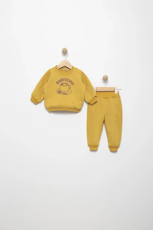 Babyccino Baskılı Takım 15848