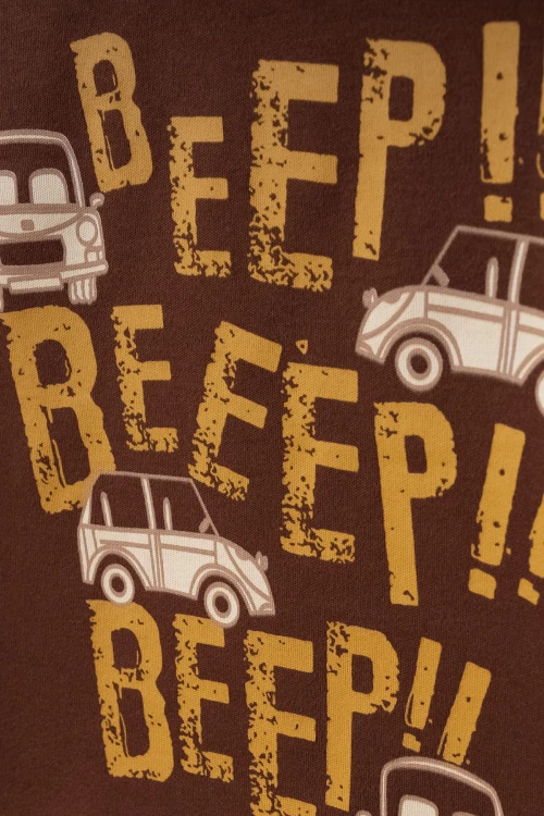 Beep Baskılı Pamuklu Pijama Takımı 45157