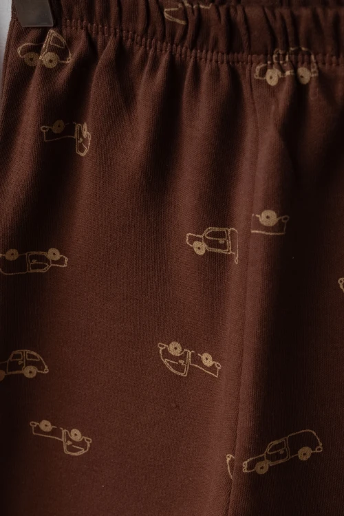 Beep Baskılı Pamuklu Pijama Takımı 45157