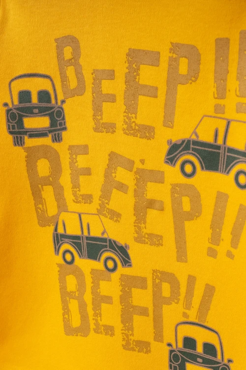 Beep Baskılı Pamuklu Pijama Takımı 45157