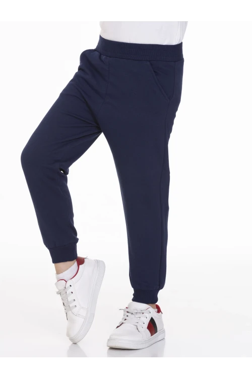 Beli Lastikli Erkek Bebek Jogger Eşofman Altı 50707-1