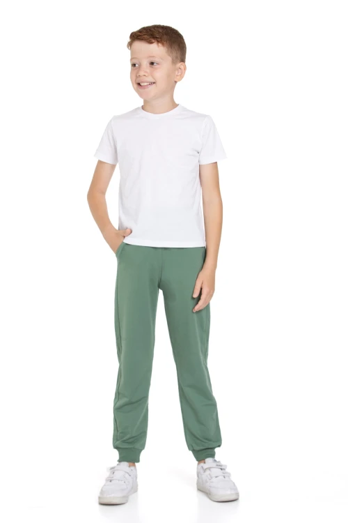 Beli Lastikli Erkek Bebek Jogger Eşofman Altı 50707-1