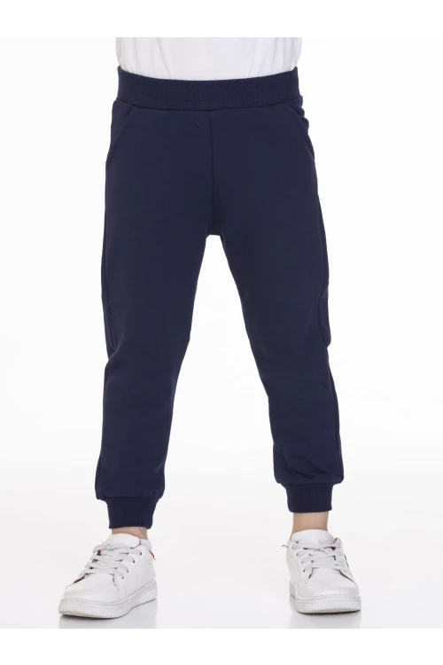 Beli Lastikli Erkek Bebek Jogger Eşofman Altı 50707-2