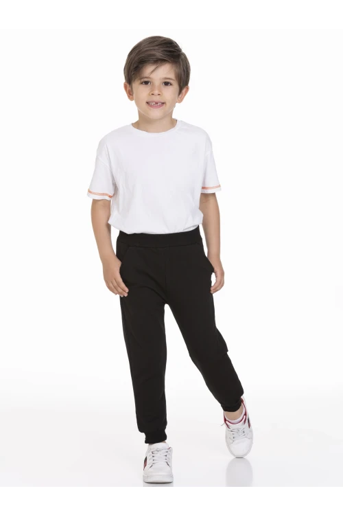 Beli Lastikli Erkek Bebek Jogger Eşofman Altı 50707