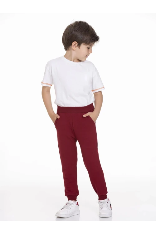 Beli Lastikli Erkek Bebek Jogger Eşofman Altı 50707