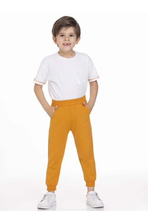 Beli Lastikli Erkek Bebek Jogger Eşofman Altı 50707