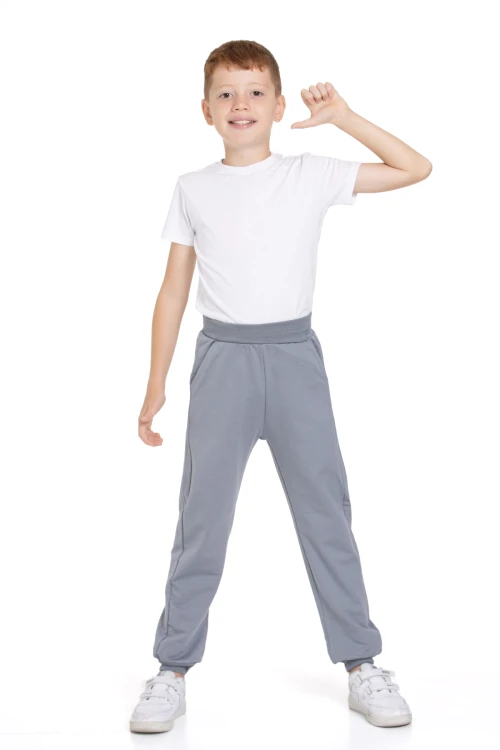 Beli Lastikli Erkek Bebek Jogger Eşofman Altı 50707